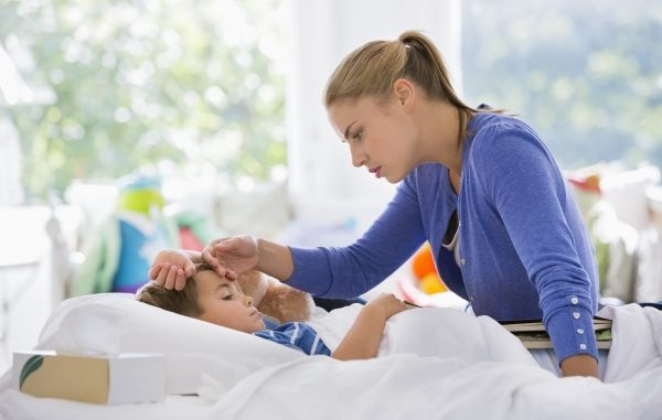 Abbassare febbre alta bambini